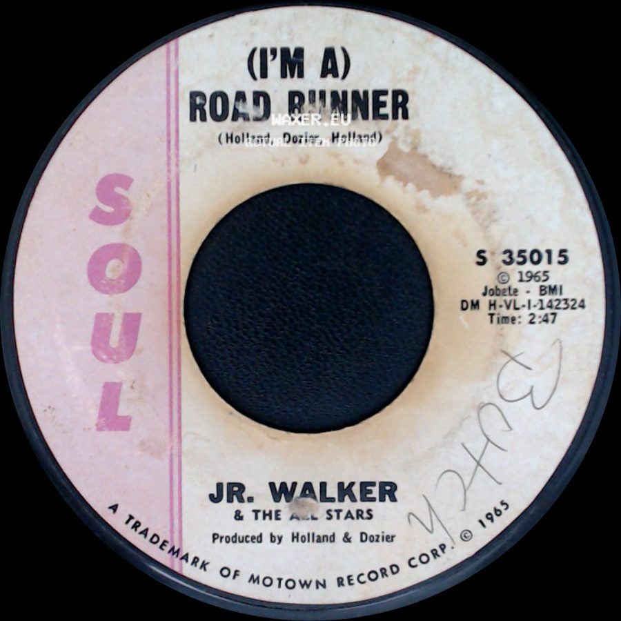 Jr. Walker & The All Stars - (I'm A) Road Runner / Shoot Your Shot side A