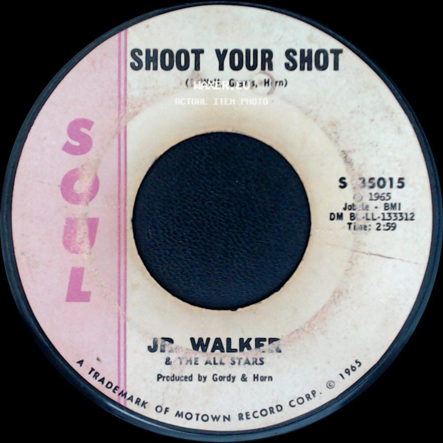 Jr. Walker & The All Stars - (I'm A) Road Runner / Shoot Your Shot side B