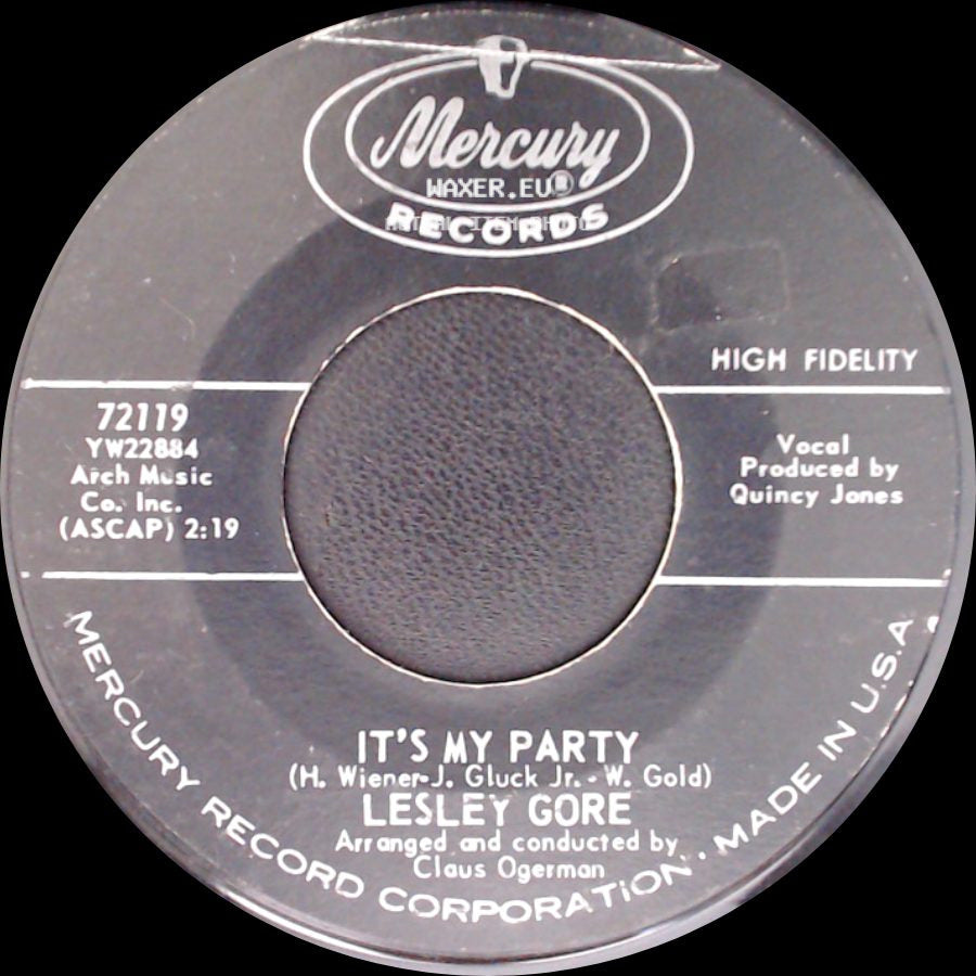 Lesley Gore - Danny / It's My Party side B