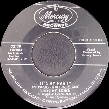 Lesley Gore - Danny / It's My Party side B