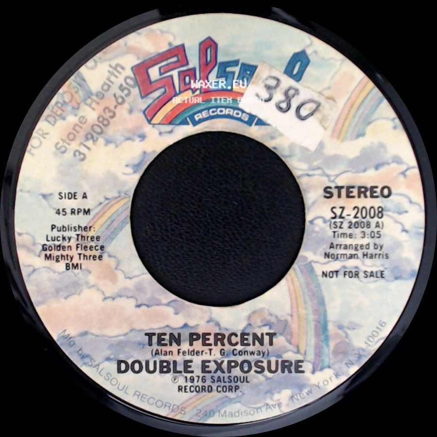 Double Exposure - Ten Percent / Pick Me side A
