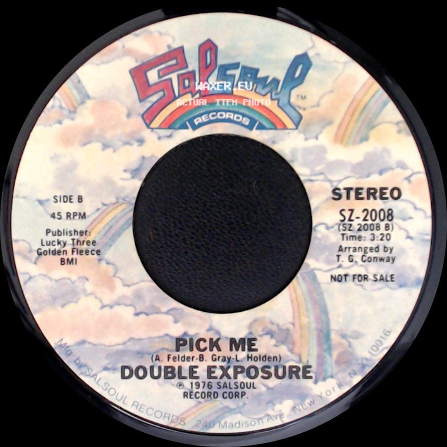 Double Exposure - Ten Percent / Pick Me side B