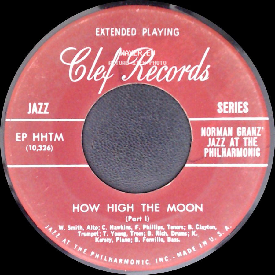 Unknown Artist - How High The Moon (Part 1) / How High The Moon (Part Ii) side A