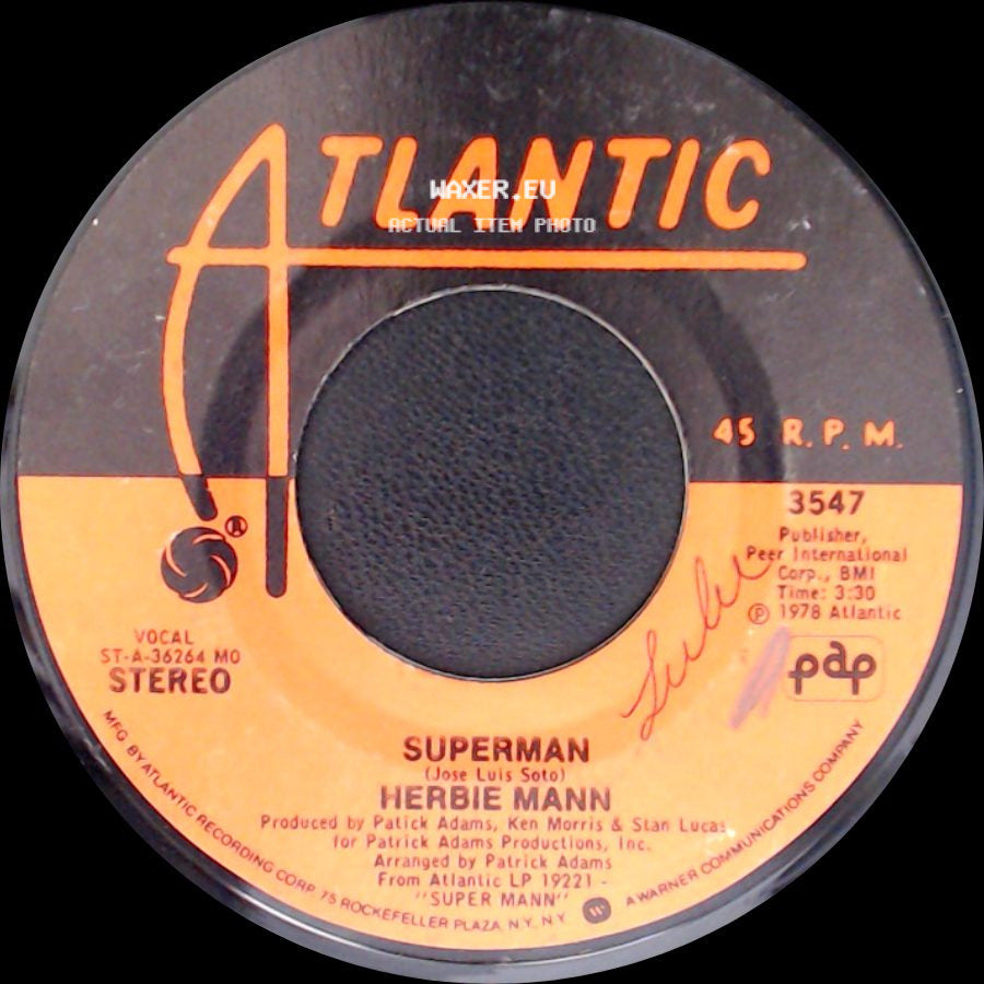 Herbie Mann - Etagui / Superman side B
