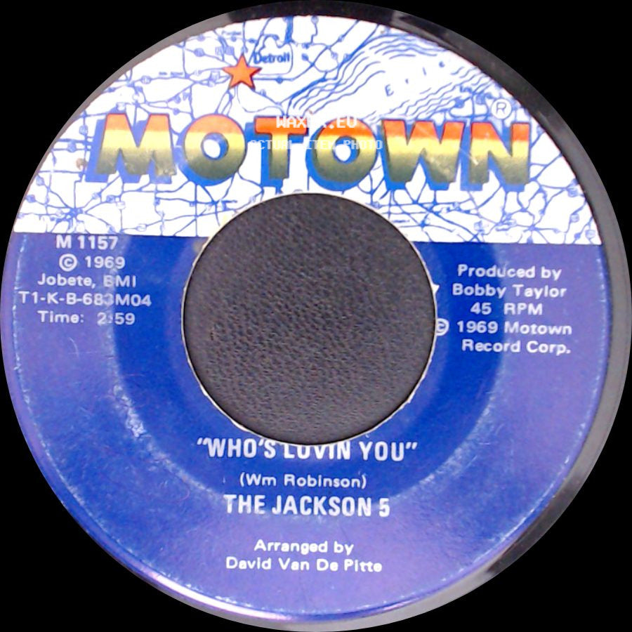 The Jackson 5 - I Want You Back / Who's Lovin You side B