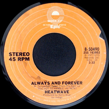 Heatwave - Super Soul Sister / Always And Forever side B