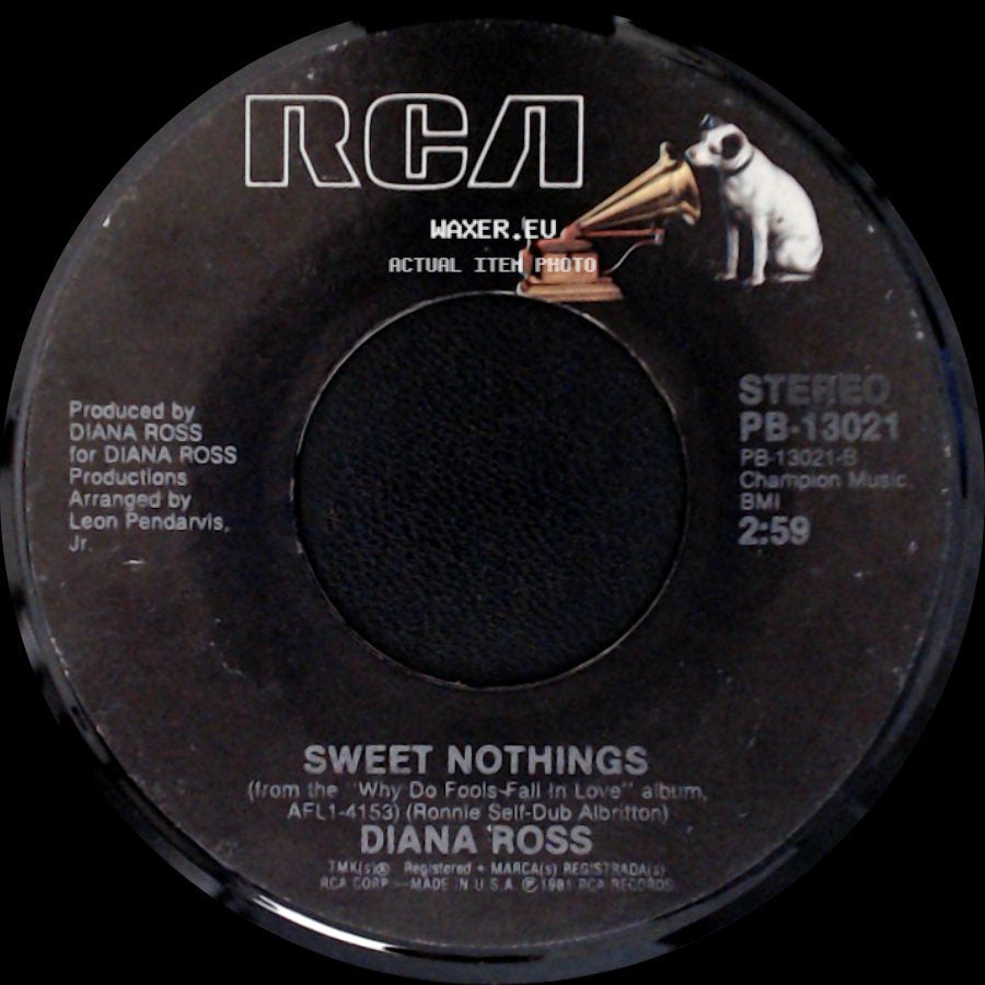 Diana Ross - Sweet Nothings / Mirror, Mirror side A