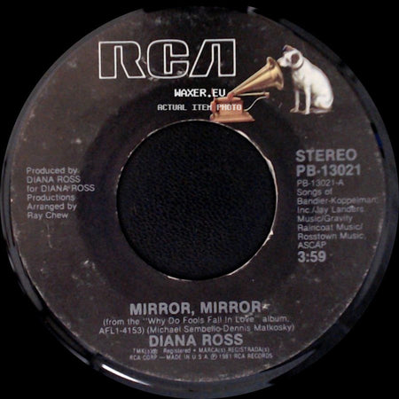 Diana Ross - Sweet Nothings / Mirror, Mirror side B