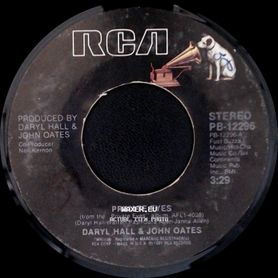 Daryl Hall & John Oates - Private Eyes / Tell Me What You Want side A
