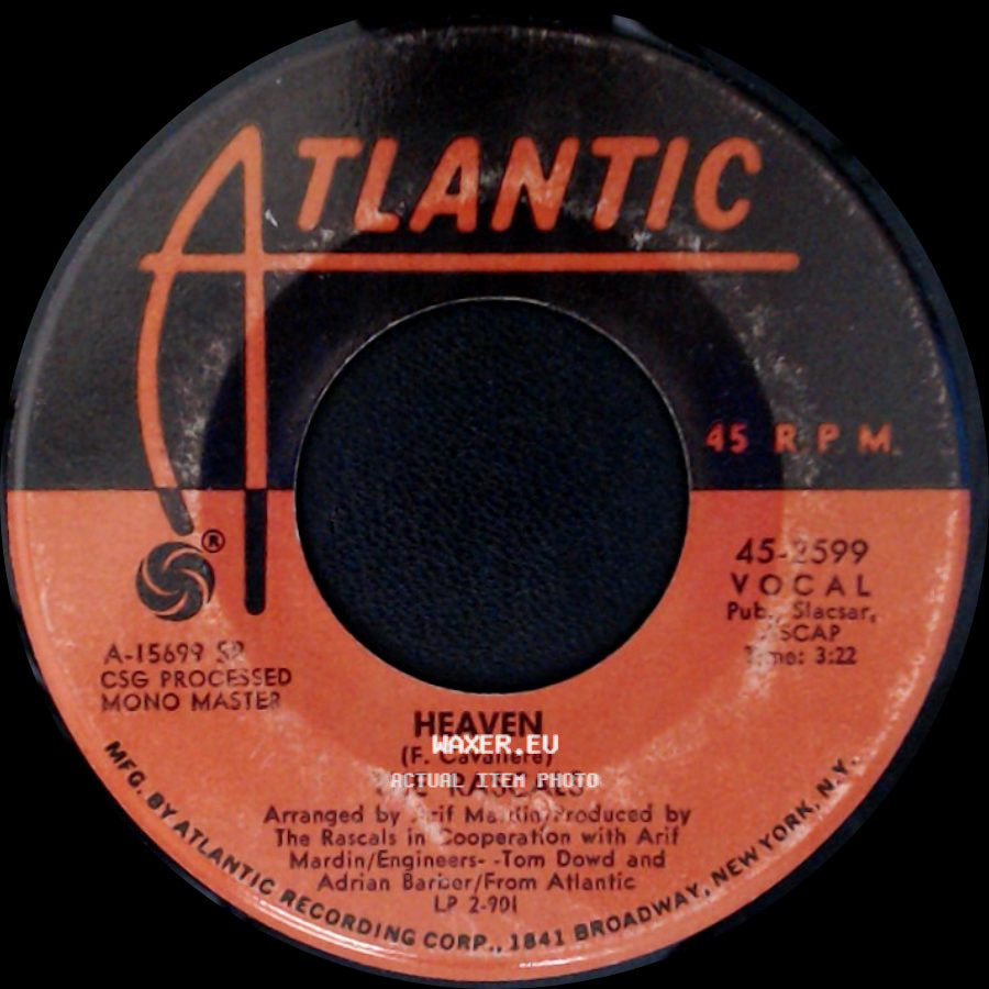 The Rascals - Heaven / Baby I'm Blue side A
