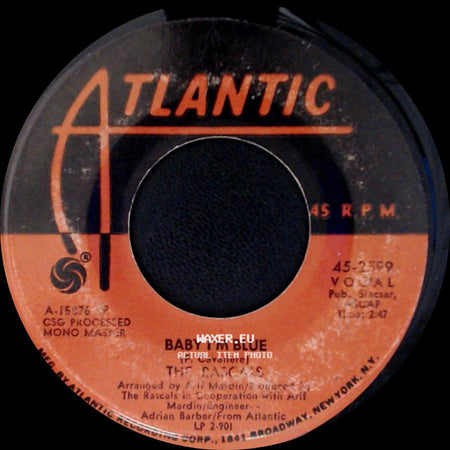 The Rascals - Heaven / Baby I'm Blue side B