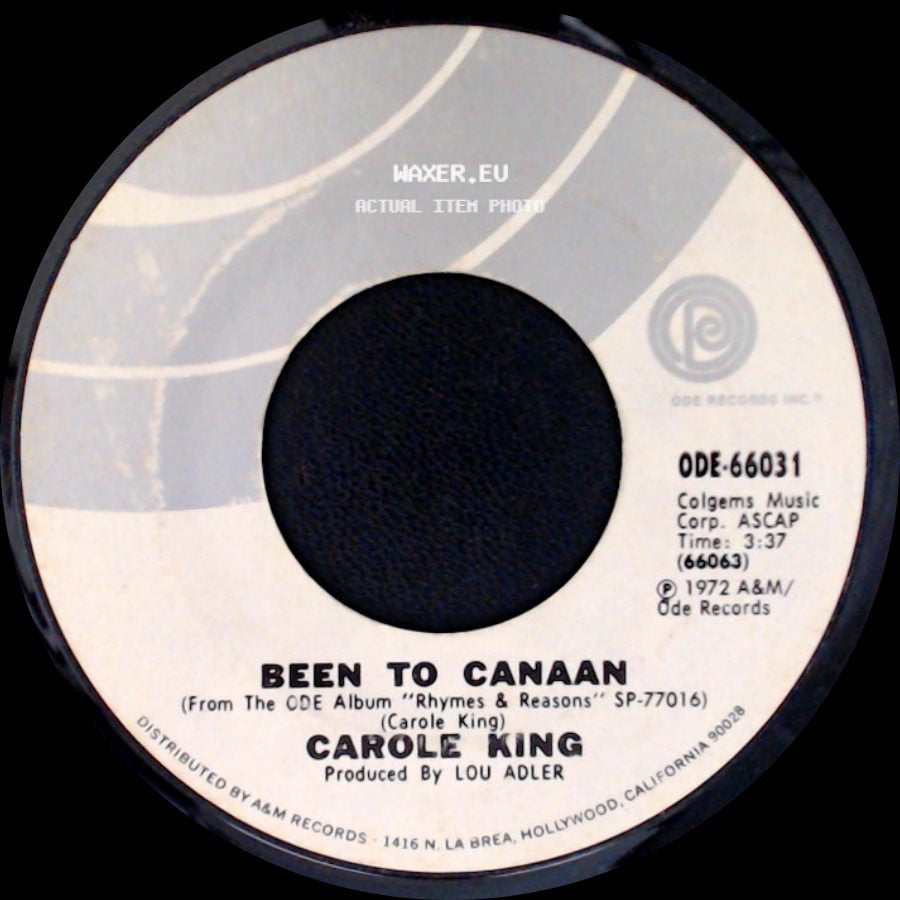 Carole King - Bitter With The Sweet / Been To Canaan side B