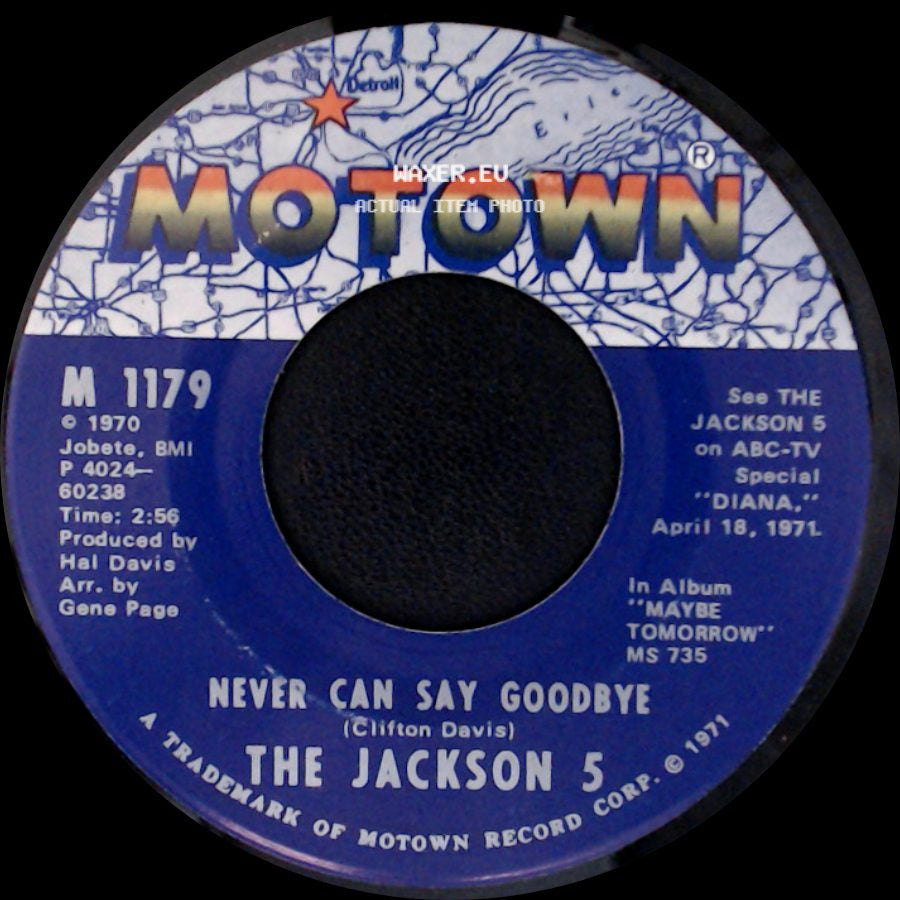 The Jackson 5 - She's Good / Never Can Say Goodbye side B