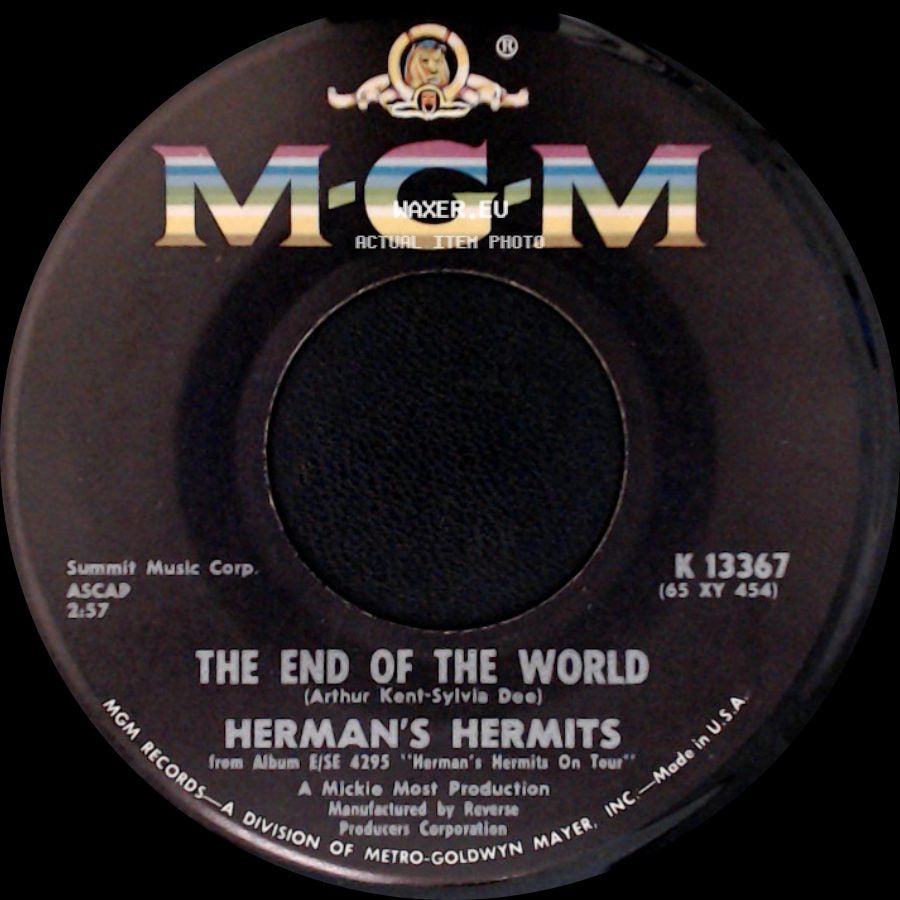 Herman's Hermits - The End Of The World / I'm Henry Viii, I Am side A