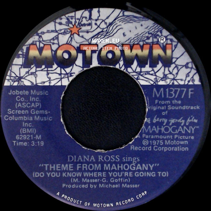 Diana Ross - Theme From Mahogany (Do You Know Where You're Going To) / No One's Gonna Be A Fool Forever side A