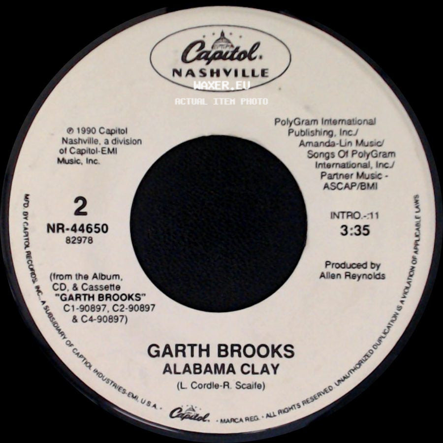 Garth Brooks - Alabama Clay / Unanswered Prayers side A