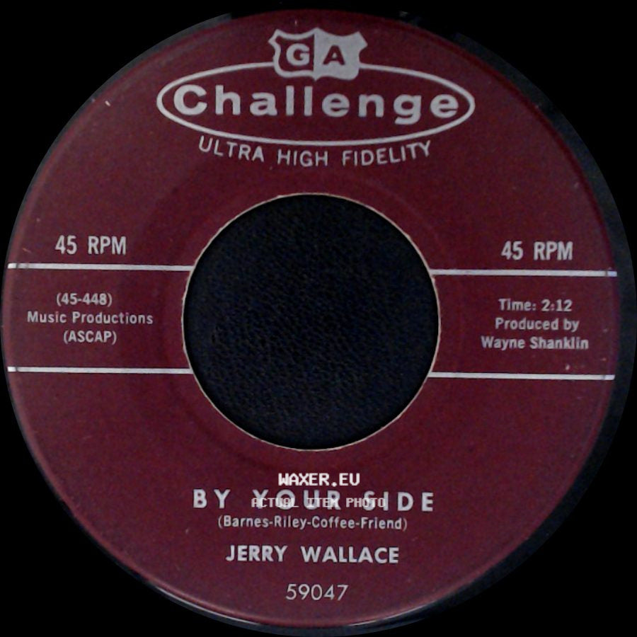Jerry Wallace / Jerry Wallace With The Jewels - By Your Side / Primrose Lane side A