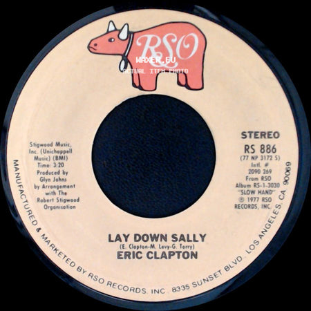 Eric Clapton - Next Time You See Her / Lay Down Sally side B