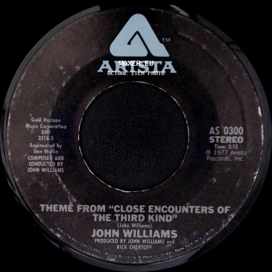 John Williams - Theme From "Close Encounters Of The Third Kind" / Nocturnal Pursuit side A