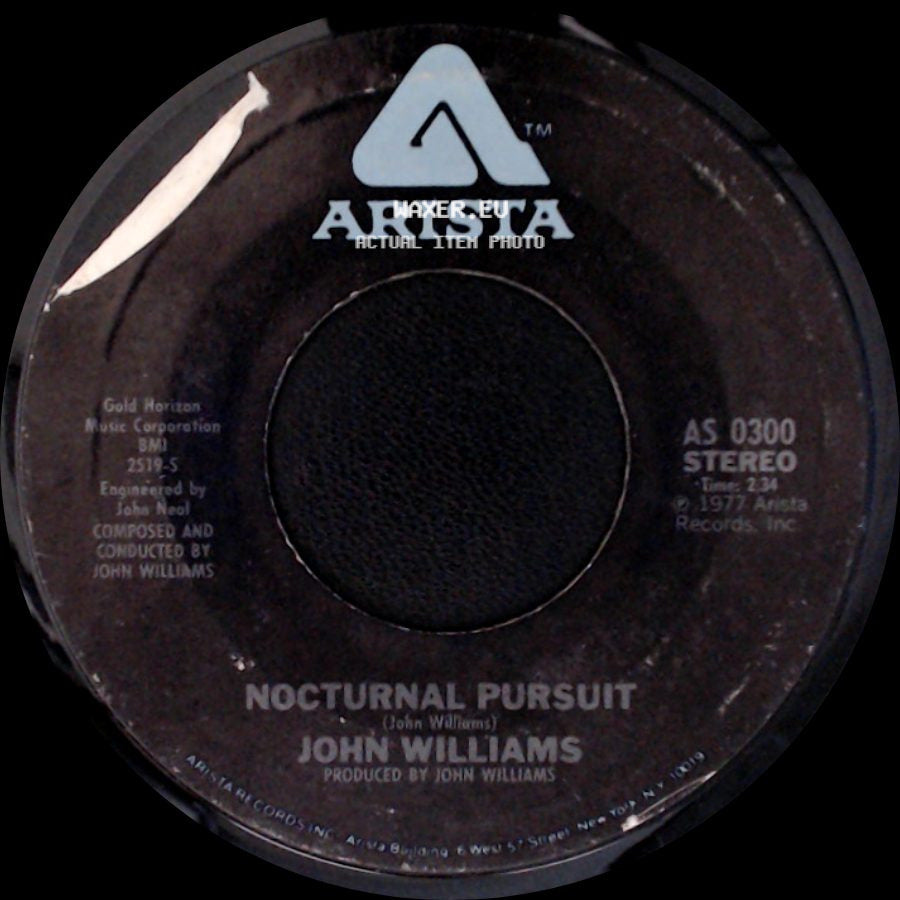 John Williams - Theme From "Close Encounters Of The Third Kind" / Nocturnal Pursuit side B