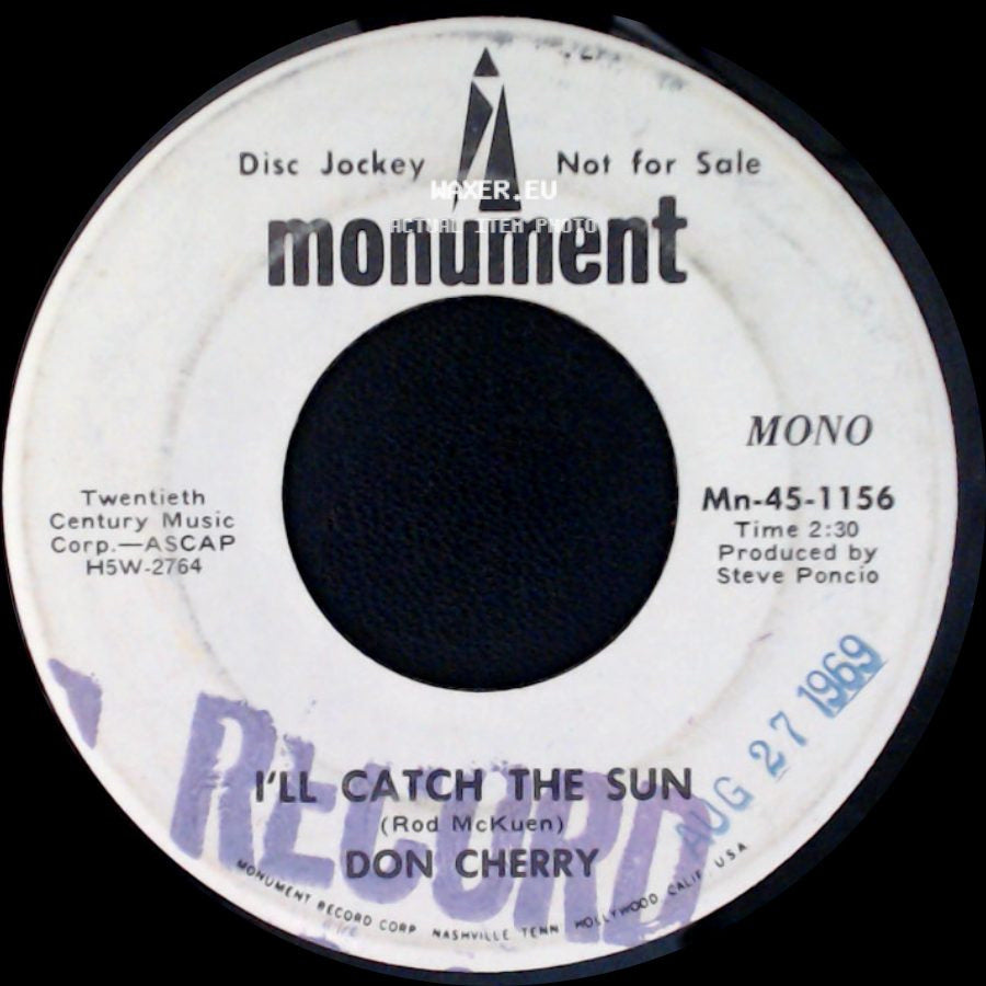 Don Cherry - I'll Catch The Sun / I'll Catch The Sun side A