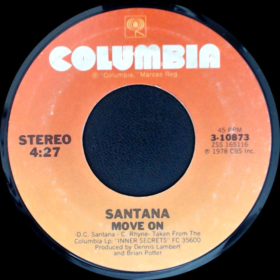 Santana - Move On / Stormy side A