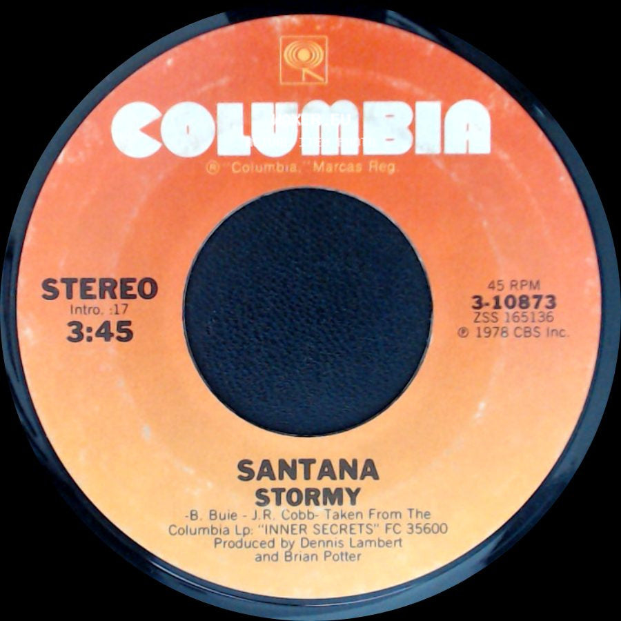 Santana - Move On / Stormy side B