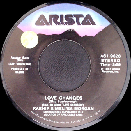 Kashif & Meli'sa Morgan / Kashif - Love Changes / Midnight Mood side A