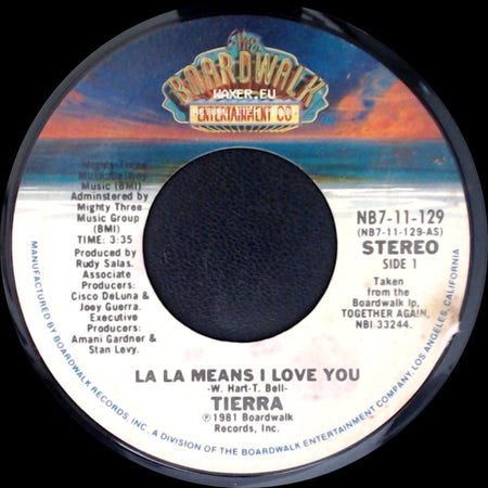 Tierra - La La Means I Love You / Summer Daze side A