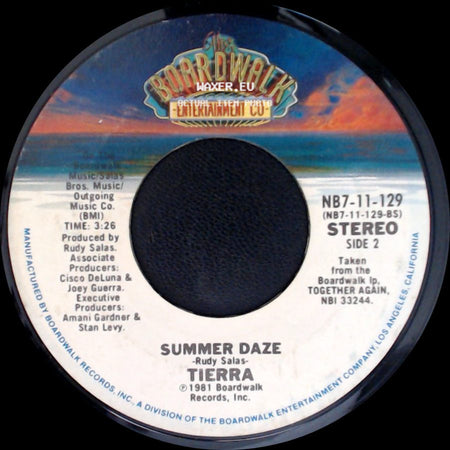 Tierra - La La Means I Love You / Summer Daze side B