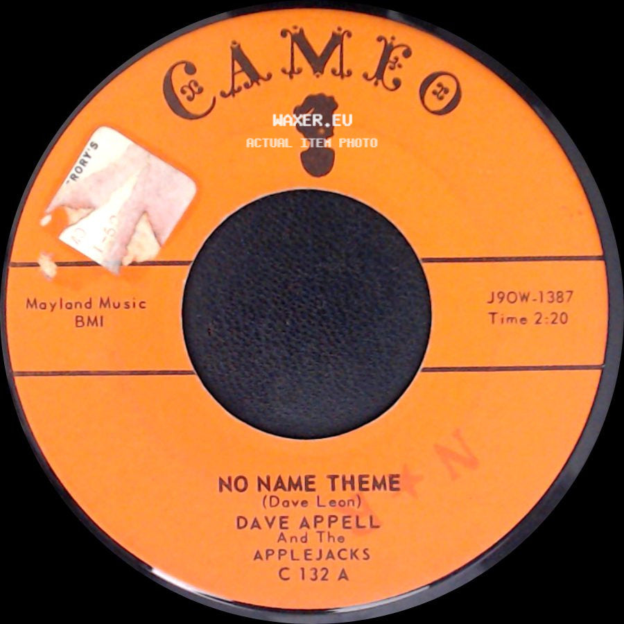 Dave Appell And The Applejacks - No Name Theme / Dinner With Drac (Background Theme) side A