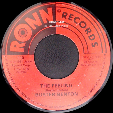Buster Benton - The Feeling / Cold Man Ain't No Good side A