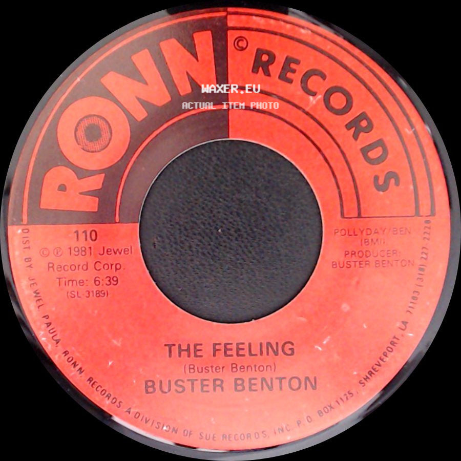 Buster Benton - The Feeling / Cold Man Ain't No Good side A