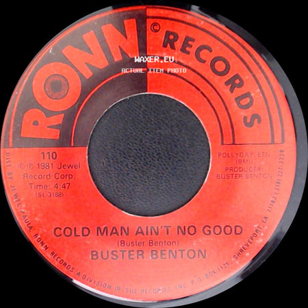 Buster Benton - The Feeling / Cold Man Ain't No Good side B