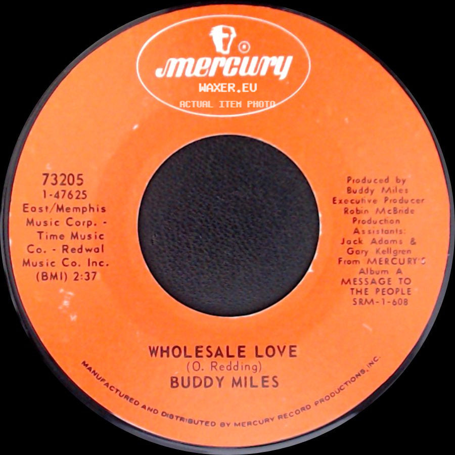 Buddy Miles - Wholesale Love / That's The Way Life Is side A