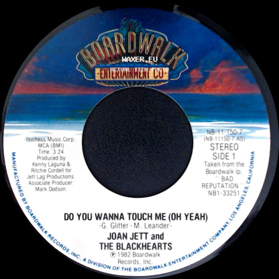Joan Jett And The Blackhearts - Do You Wanna Touch Me (Oh Yeah) / Victim Of Circumstance side A