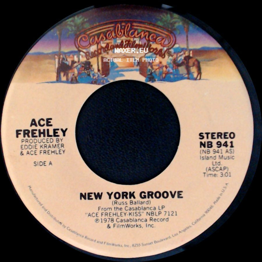 Ace Frehley - New York Groove / Snow Blind side A