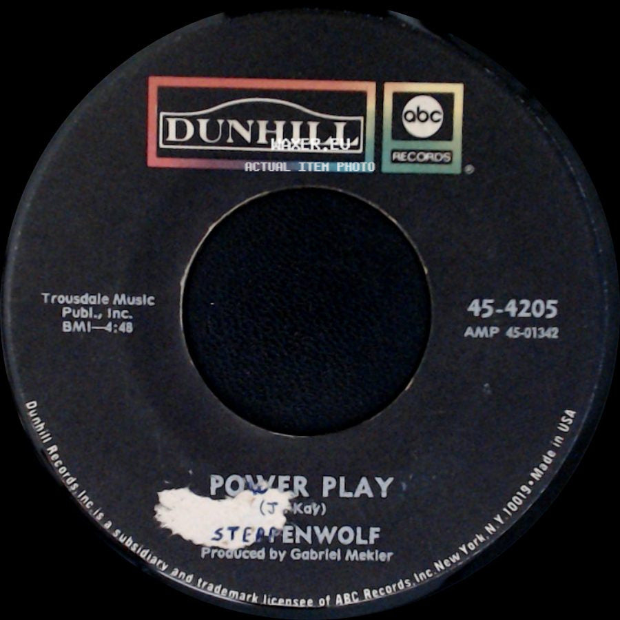 Steppenwolf - Power Play / Move Over side A