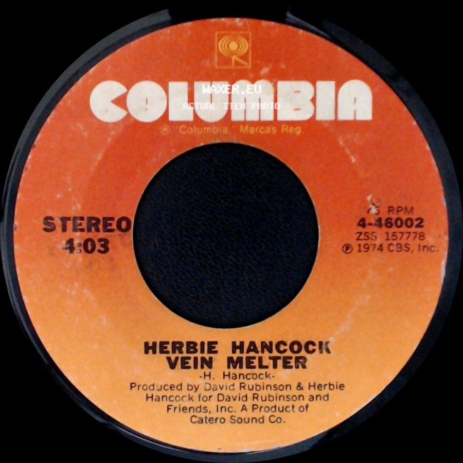 Herbie Hancock - Chameleon / Vein Melter side B