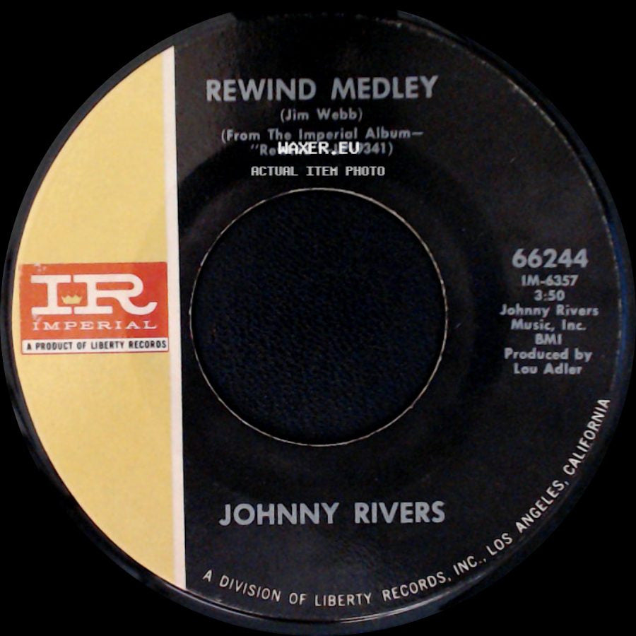 Johnny Rivers - Rewind Medley / The Tracks Of My Tears side A