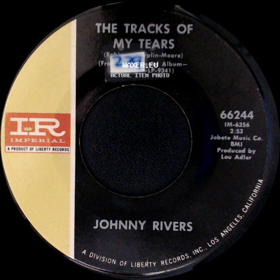 Johnny Rivers - Rewind Medley / The Tracks Of My Tears side B