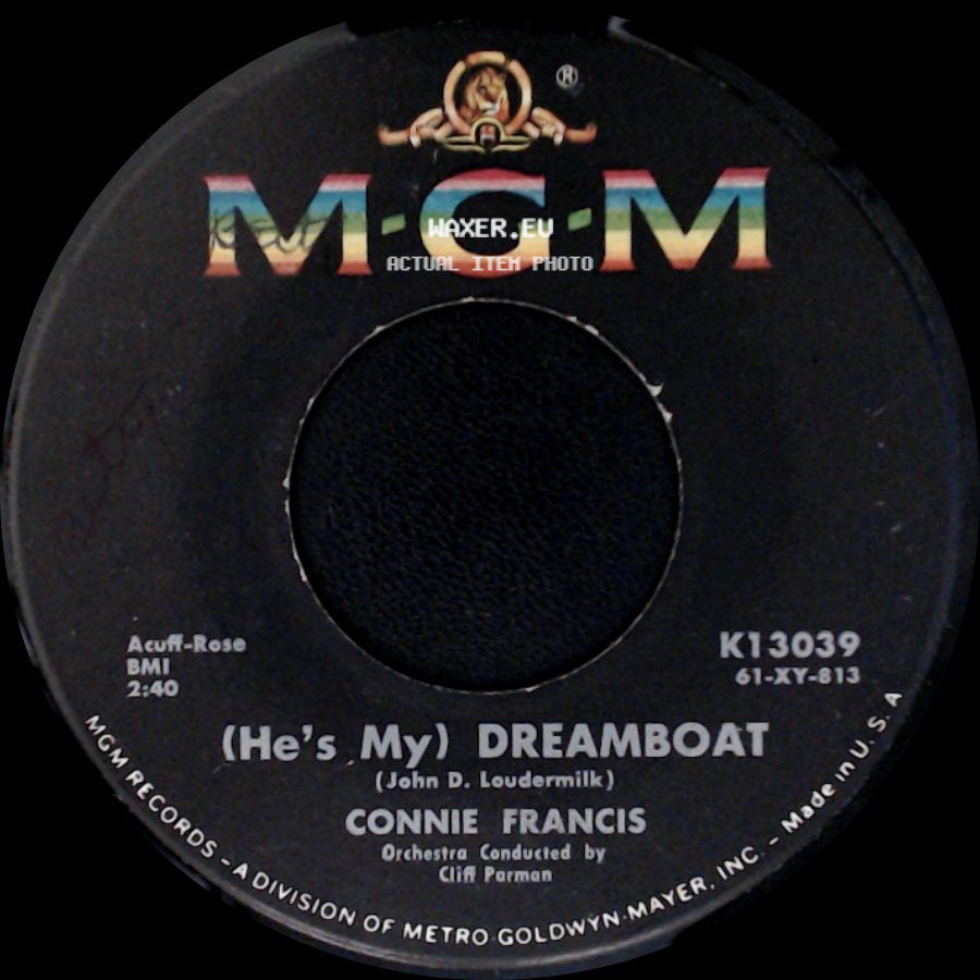 Connie Francis - (He's My) Dreamboat / Hollywood side A