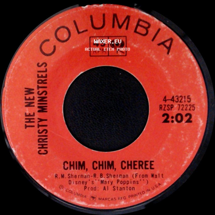 The New Christy Minstrels - They Gotta Quit Kickin' My Dog Around / Chim, Chim, Cheree side B