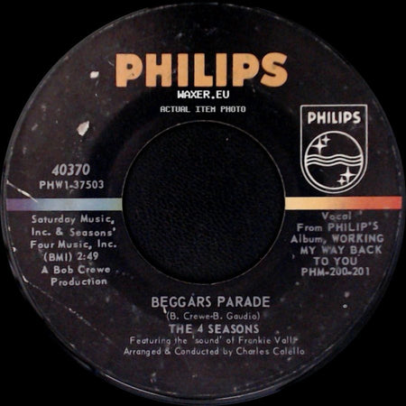 The 4 Seasons - Opus 17 (Don't You Worry 'bout Me) / Beggars Parade side B