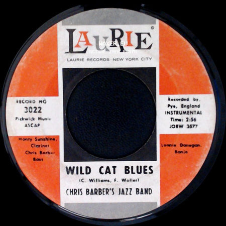 Chris Barber's Jazz Band - Wild Cat Blues / Petite Fleur (Little Flower) side A