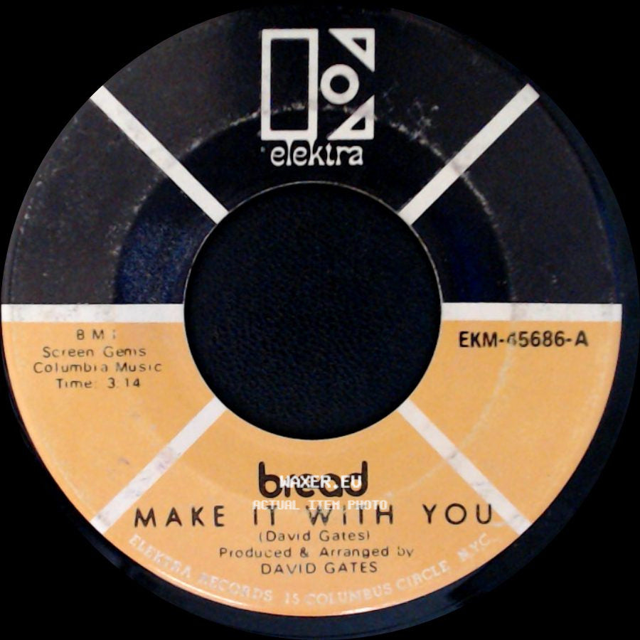 Bread - Why Do You Keep Me Waiting / Make It With You side B