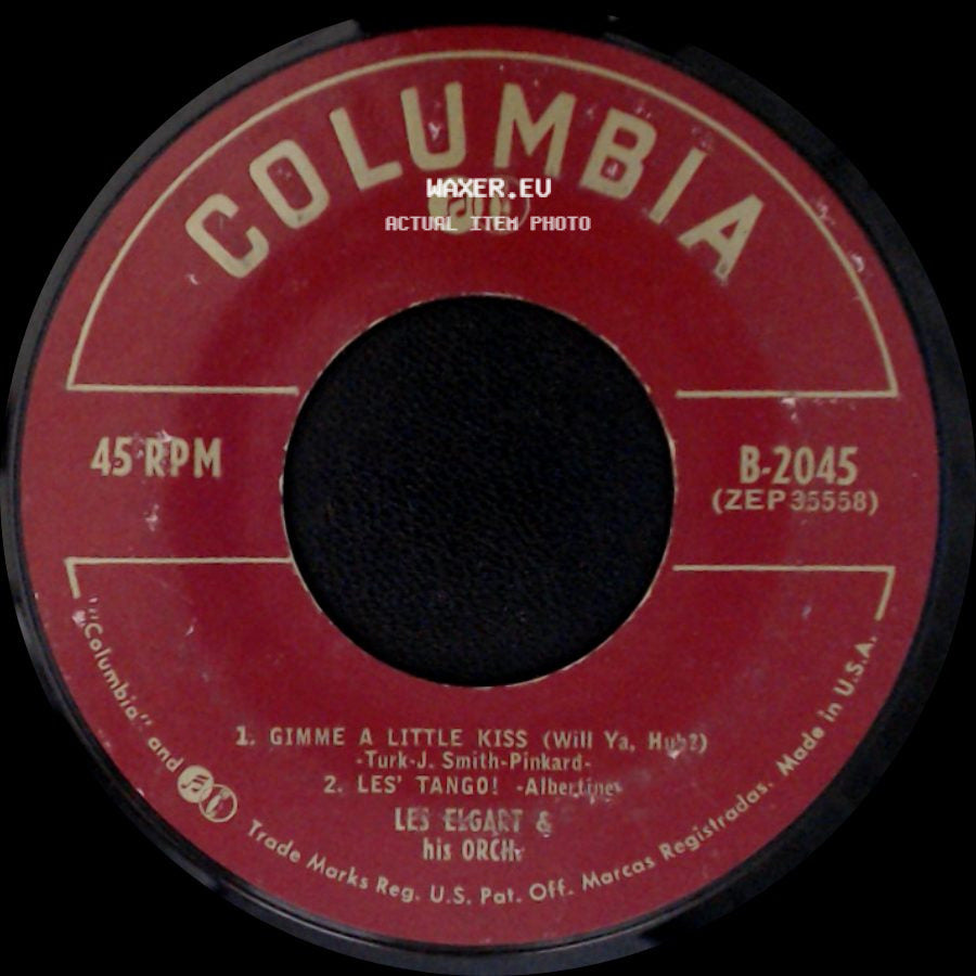 Les Elgart & His Orch. - 1. Ain't We Got Fun / 2. Senior Hop / Gimme A Little Kiss / Les' Tango! side B