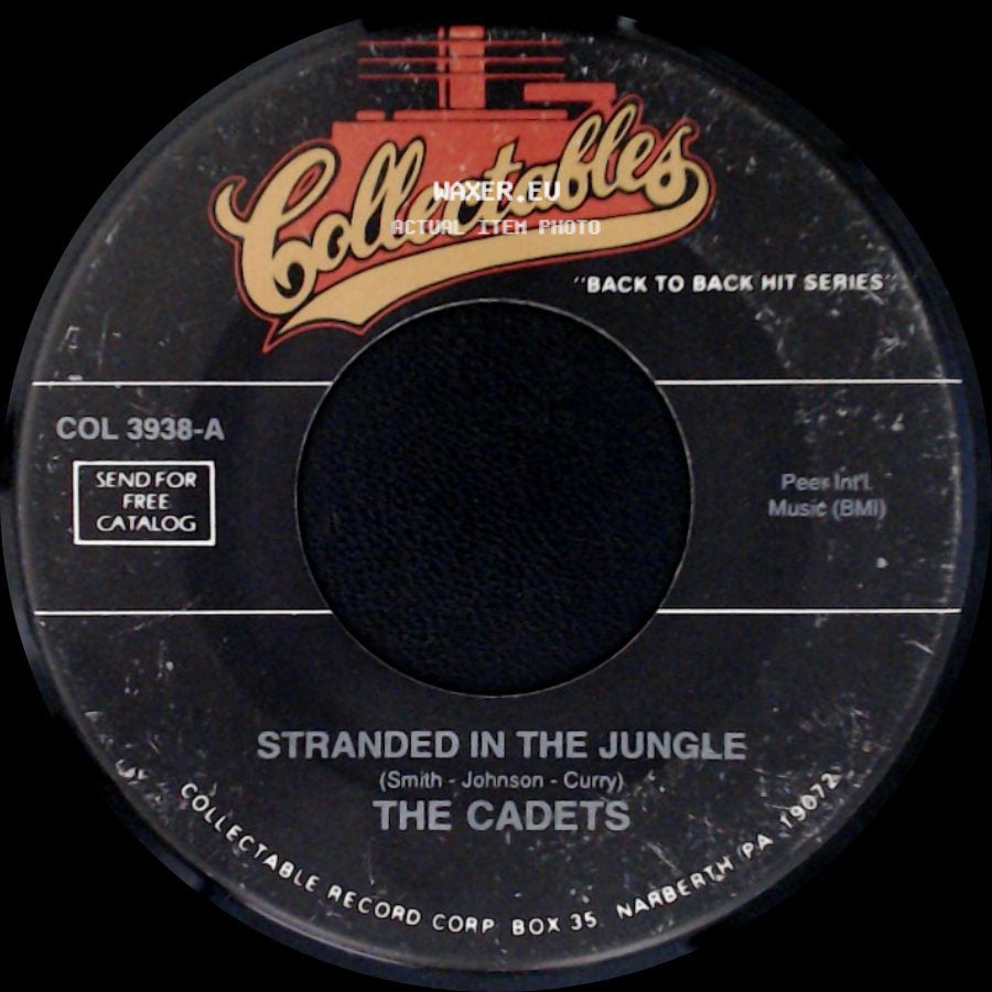 The Cadets / Oscar Mclollie And The Honeyjumpers - Stranded In The Jungle / Convicted side A