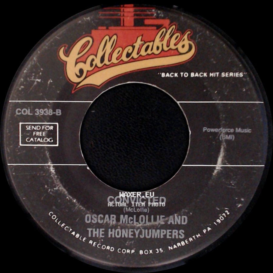 The Cadets / Oscar Mclollie And The Honeyjumpers - Stranded In The Jungle / Convicted side B