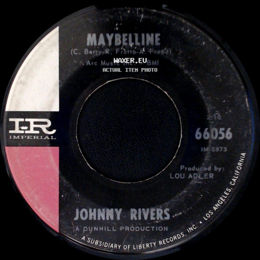 Johnny Rivers - Walk Myself On Home / Maybelline side B